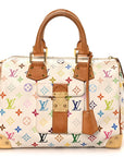 Monogram Multicolor Speedy 30 White