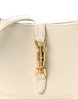 Boarded Dyana Lux Calfskin Mini Jackie 1961 Hobo Mystic White