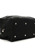 Tessuto Nylon Saffiano Carry On Travel Bag Black