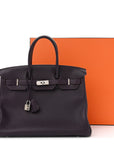 Taurillon Clemence Birkin 35 Raisin