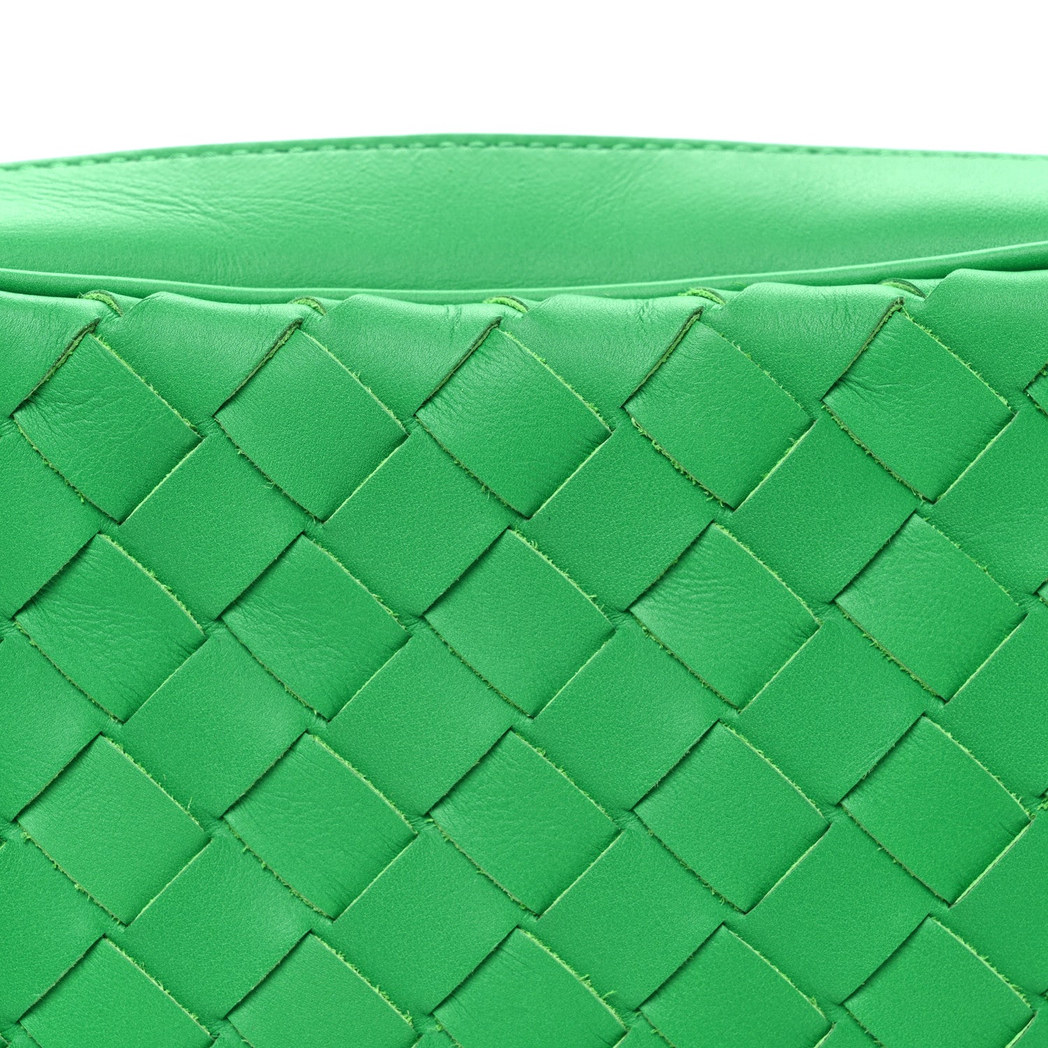 Calfskin Intrecciato Small Camera Bag Parakeet