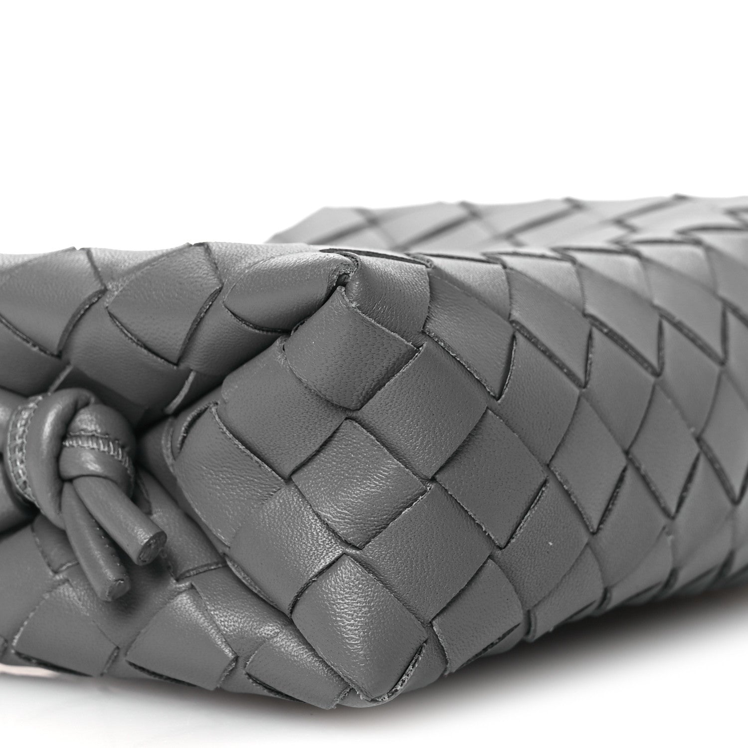 Nappa Intrecciato Mini Loop Camera Bag Thunder