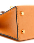 Chevre Chamkila Mini Kelly Sellier 20 Jaune D'or