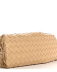 Nappa Maxi Intrecciato The Pouch Oversized Clutch Almond