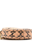 Snakeskin GG Ophidia Round Crossbody Bag