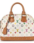Monogram Multicolor Alma PM White
