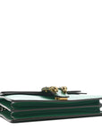 Dollar Calfskin Crystal Small Dionysus Shoulder Bag Emerald