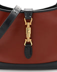 Boarded Dyana Lux Calfskin Bi-Color Small Jackie 1961 Hobo Mineral Red Blue