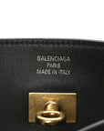 Smooth Calfskin Small Bel Air Shoulder Bag Black