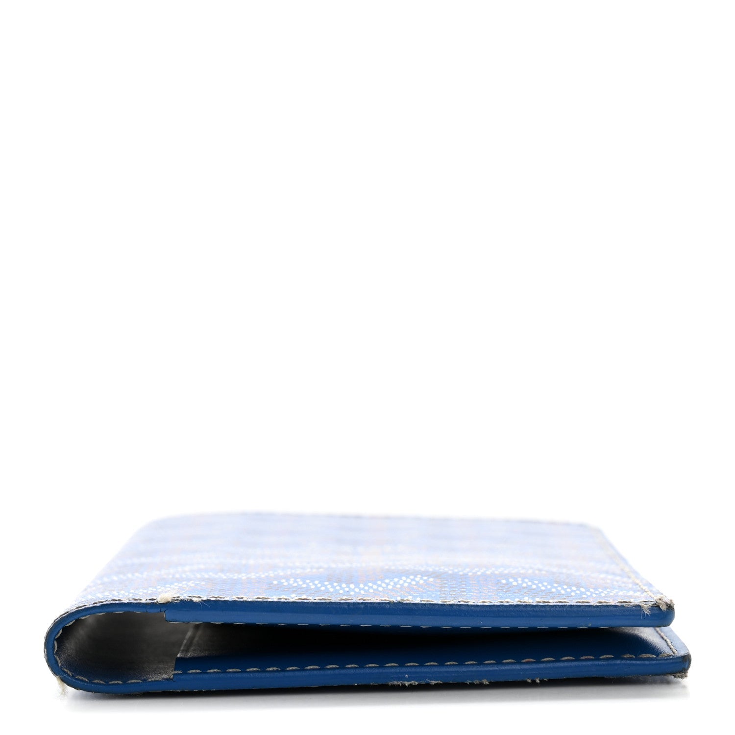 Goyardine Grenelle Passport Wallet Sky Blue