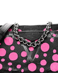 LV X YK Empreinte Multi Pochette Accessories Black Fuchsia