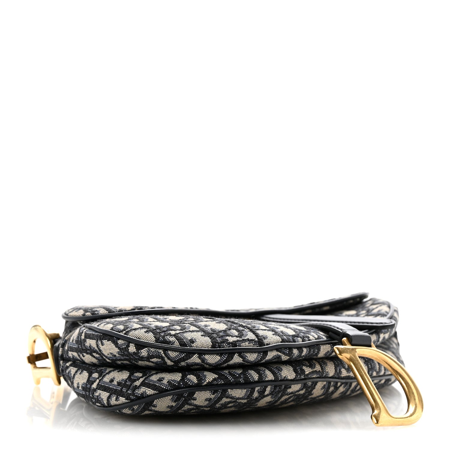 Oblique Saddle Bag Blue