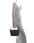 Calfskin Nappa Intrecciato Mini Wallace Fondant