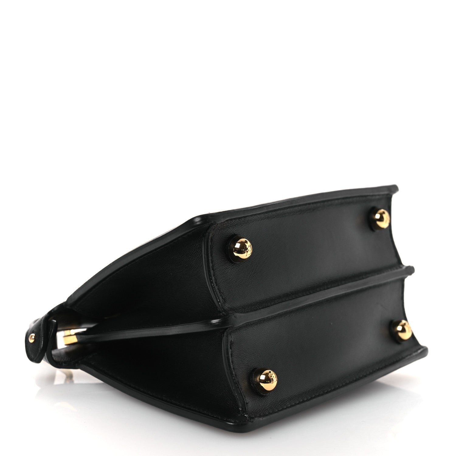 Shiny Nappa Petite Peekaboo I SEE U Satchel Black