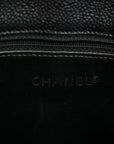 Caviar CC Flap Shoulder Bag Black