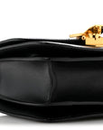 Box Calfskin Small Classic Box Flap Bag Black