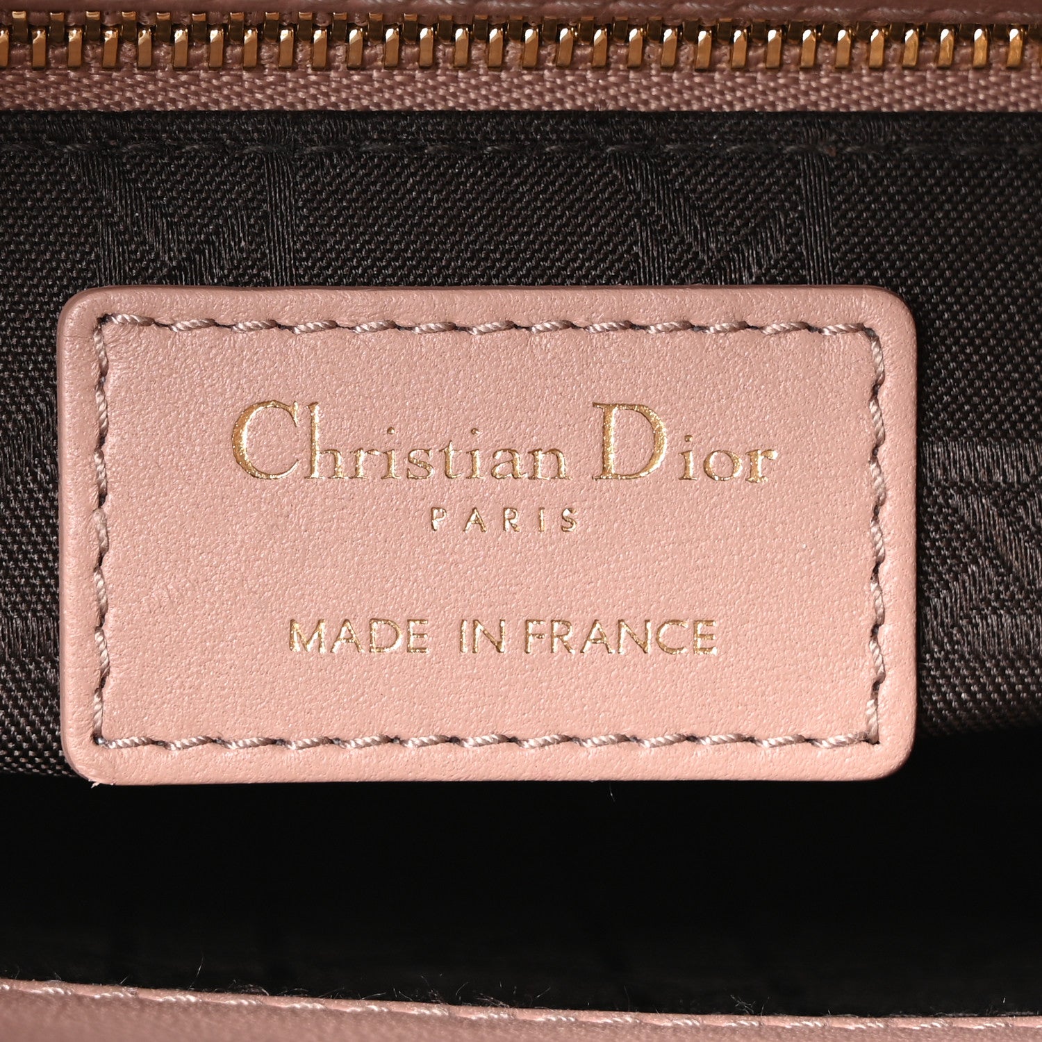Lambskin Cannage Small My ABCD1OR Lady D1OR Fard