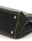 Vitello Elite Apple Charm Petite 2Jours Tote Black