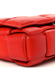 Lambskin Maxi Intreccio Padded Chain Cassette Crossbody Bag Nail Polish