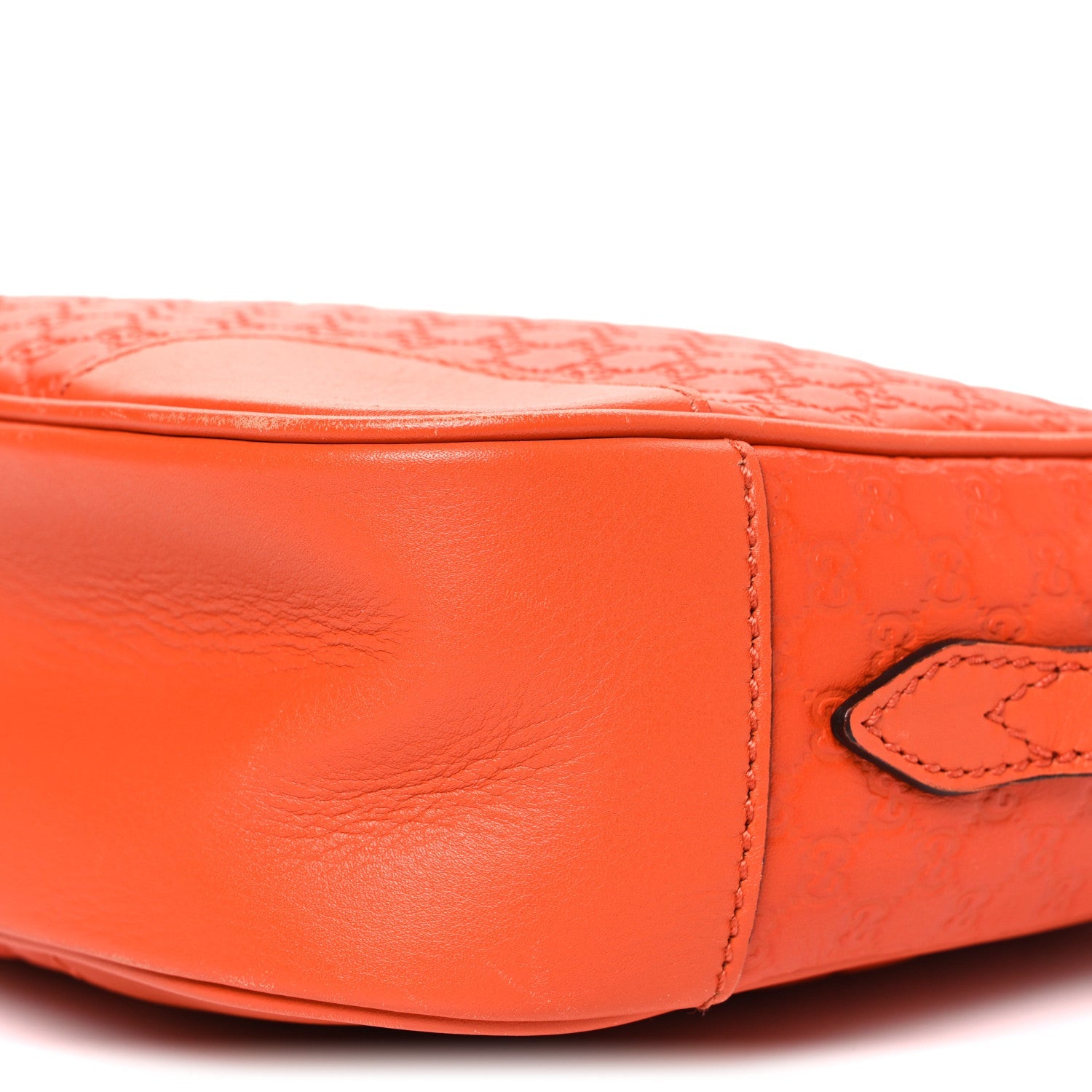 Soft MicroGCCIssima Mini Bree Messenger Bag Sun Orange