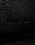 Metallic Calfskin Crocodile Embossed Hourglass Top Handle Bag XS Lilac