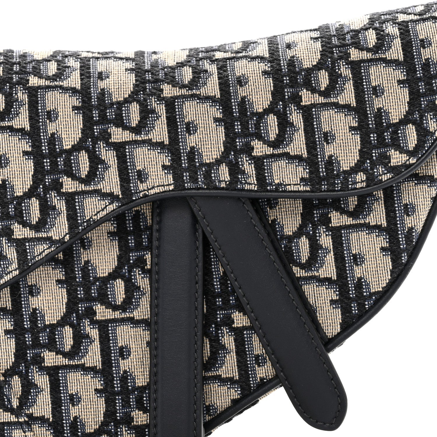 Oblique Mini Saddle Bag Blue