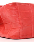 Alligator Jumbo Double Flap Red