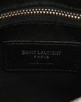 Calfskin Y Quilted Monogram Medium Loulou Chain Satchel Nude Powder