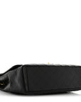 Caviar Maxi Single Flap Black