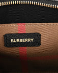 Calfskin Mega Check Small Banwell Tote Black