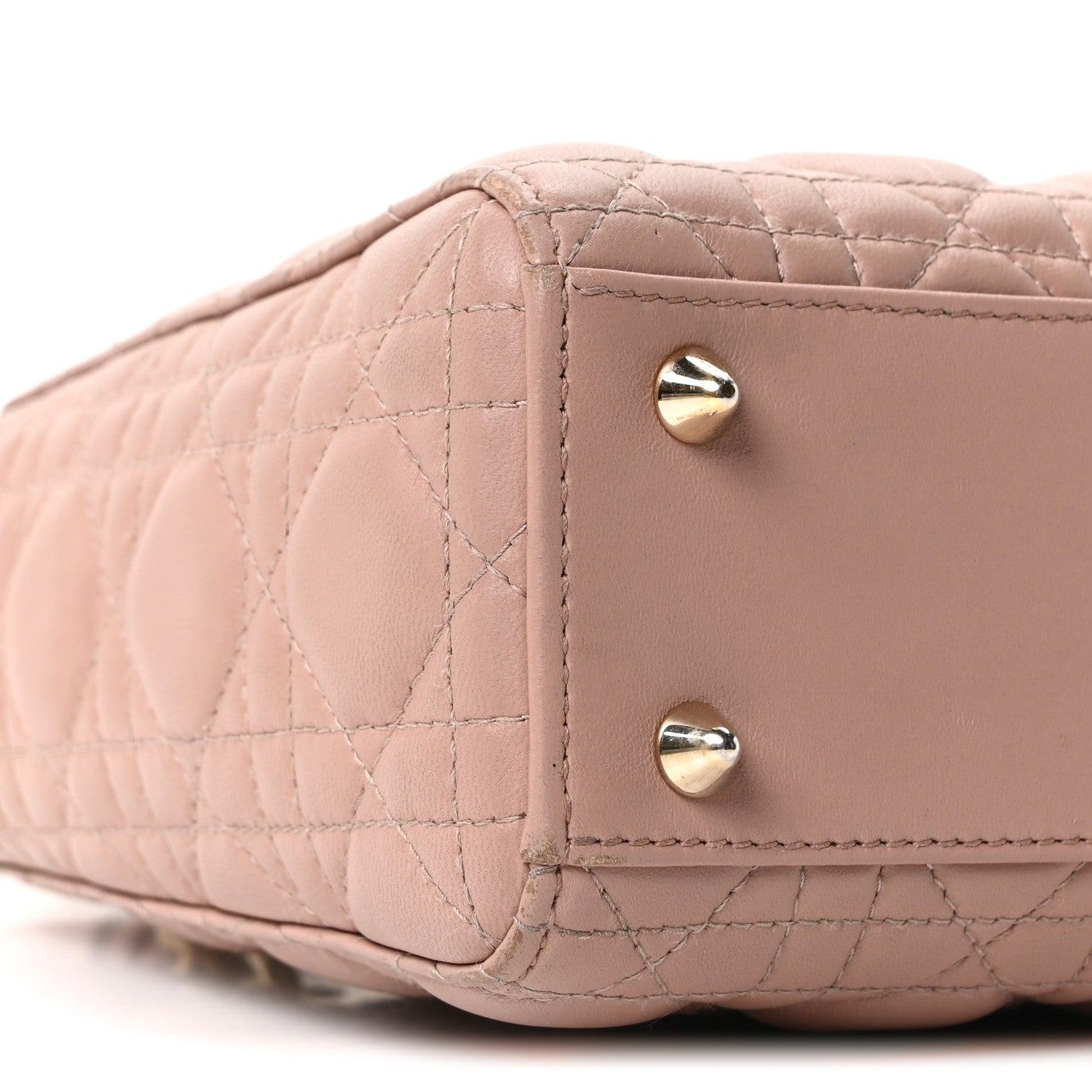 Lambskin Cannage Small My ABC D1OR Lady D1OR Blush