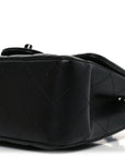 Lambskin Quilted Mini Square Flap So Black