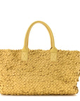 Nappa Intrecciato Medium Paillettes Cabat Poussin