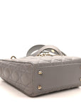 Lambskin Cannage Small My ABCD1OR Lady D1OR Grey