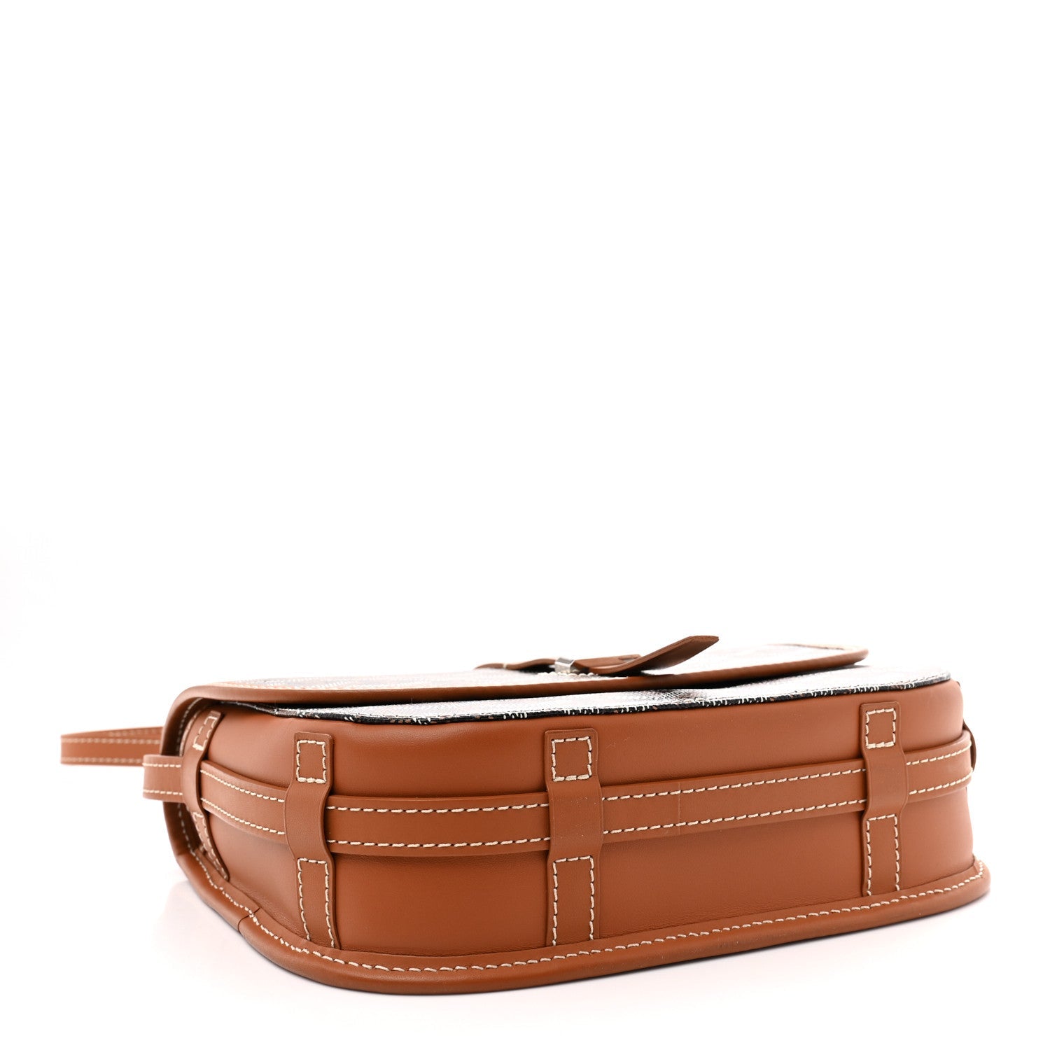 Goyardine Belvedere II PM Messenger Bag Black Gold