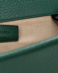 Calfskin Mini Dionysus Shoulder Bag Emerald