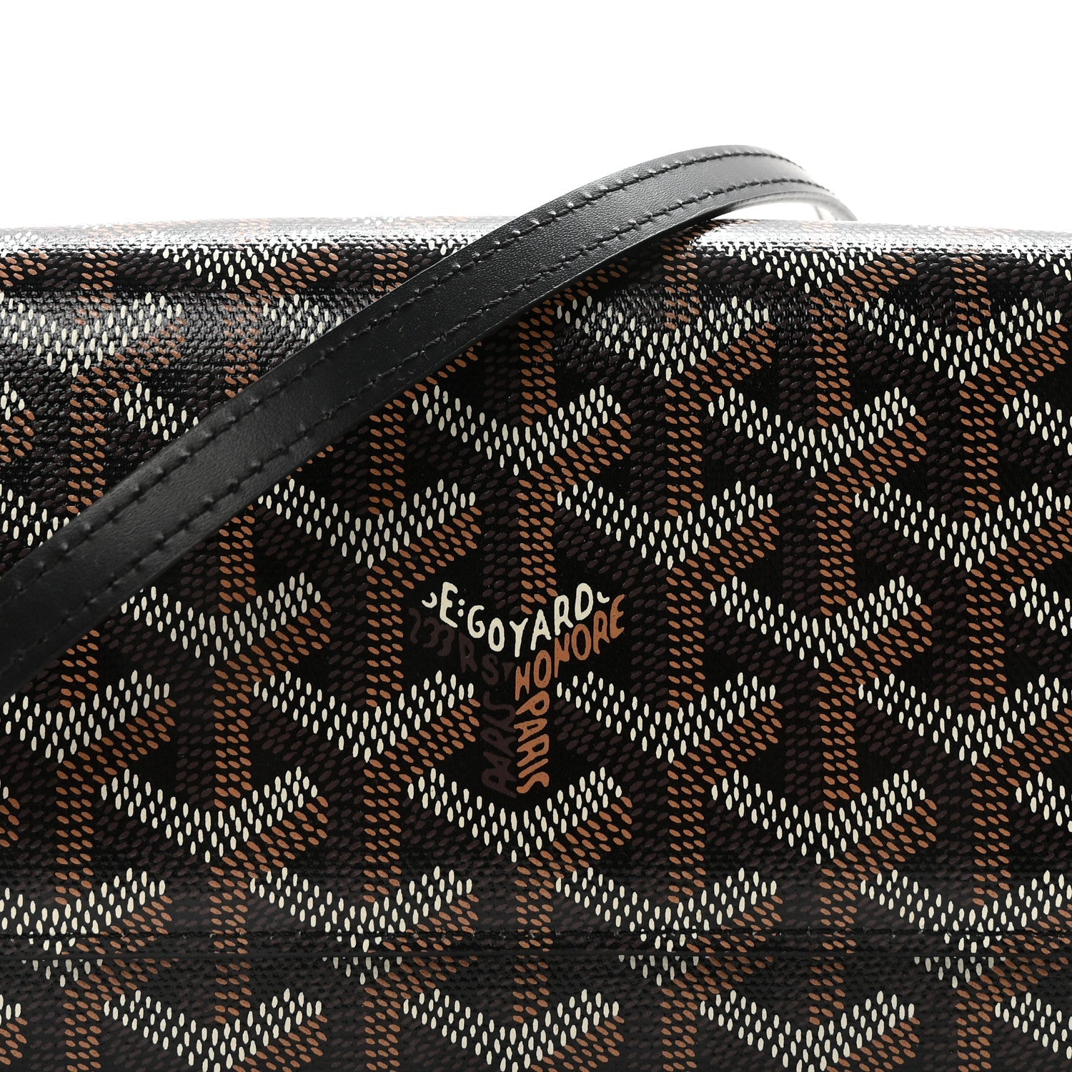 Goyardine Varenne Continental Wallet Black