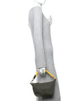 Canvas Gabardine Pouch Green