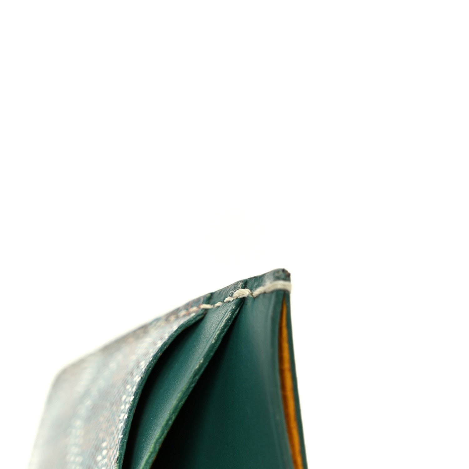 Goyardine Saint Sulpice Card Holder Green