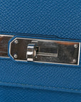 Epsom Birkin 35 Bleu Izmir