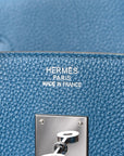 Togo Birkin 35 Bleu Izmir