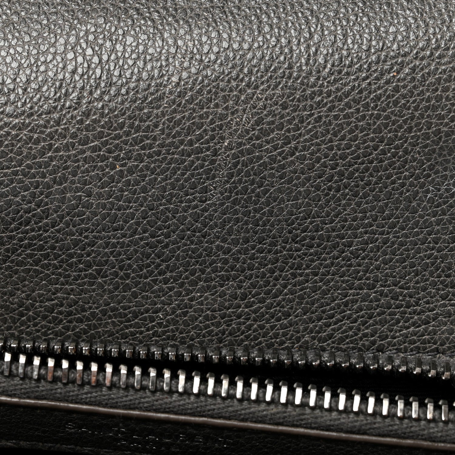 Sheepskin Matelasse Chevron Monogram Medium College Bag Asphalt