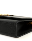 Grain De Poudre Small Monogram Kate Satchel Black