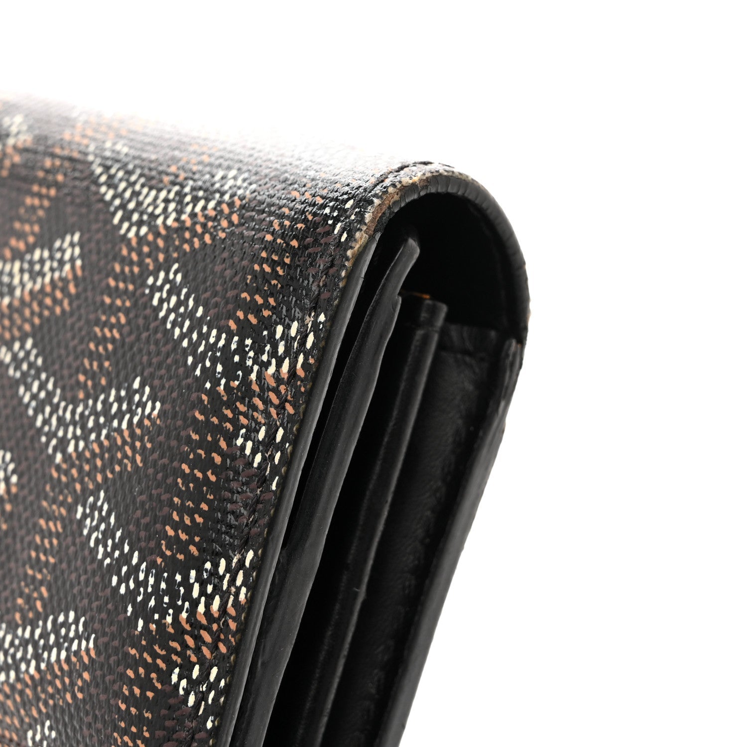 Goyardine Varenne Long Wallet Black