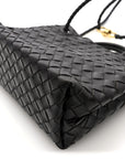 Nappa Intrecciato Small Andiamo Shoulder Bag Fondant