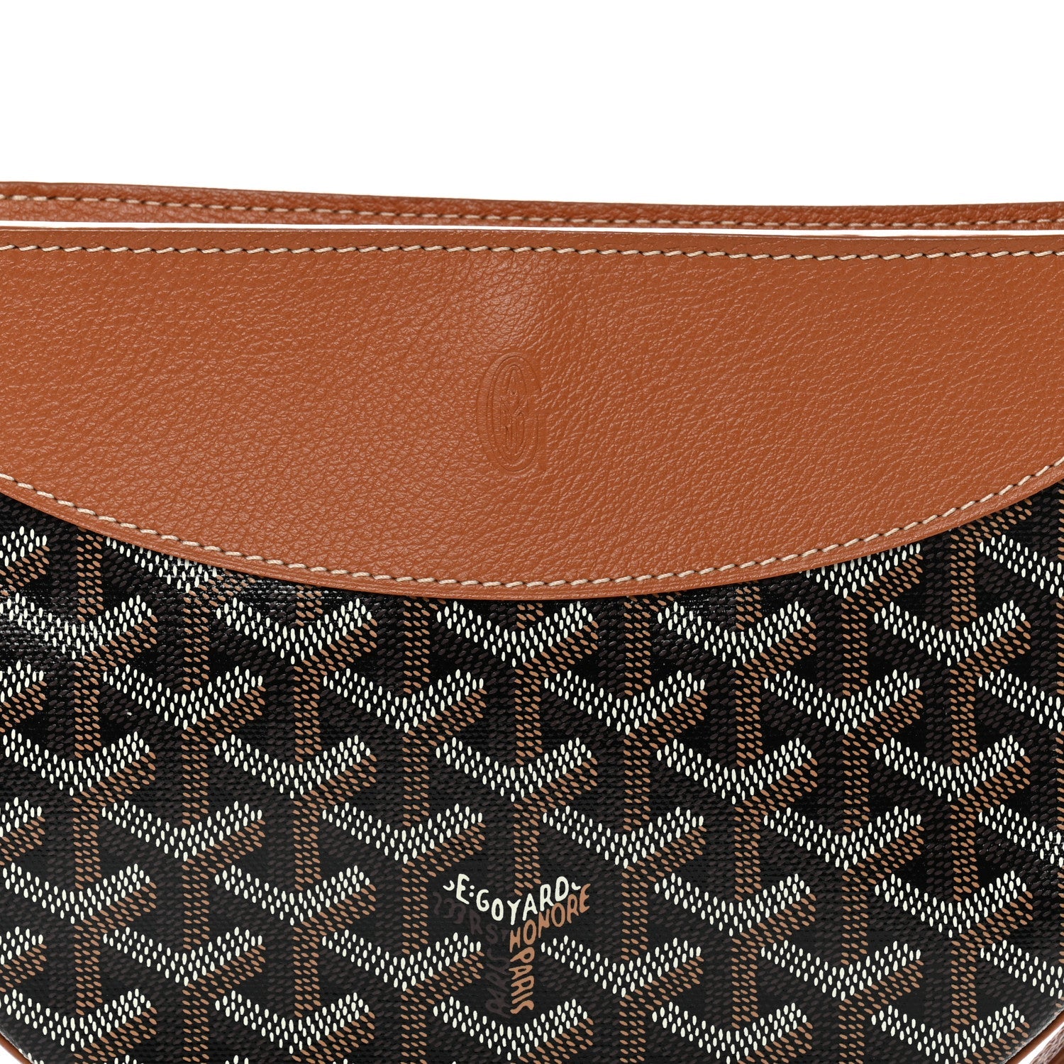 Goyardine Hirondelle Black Gold