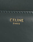 Shiny Calfskin Teen Triomphe Petrol