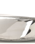 Spazzolato Concert Printed Cleo Shoulder Bag Argento