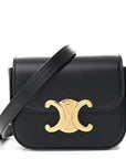 Shiny Calfskin Mini Triomphe Black