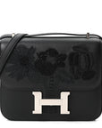 Swift Dancing Flowers Embroidered Constance 18 Black